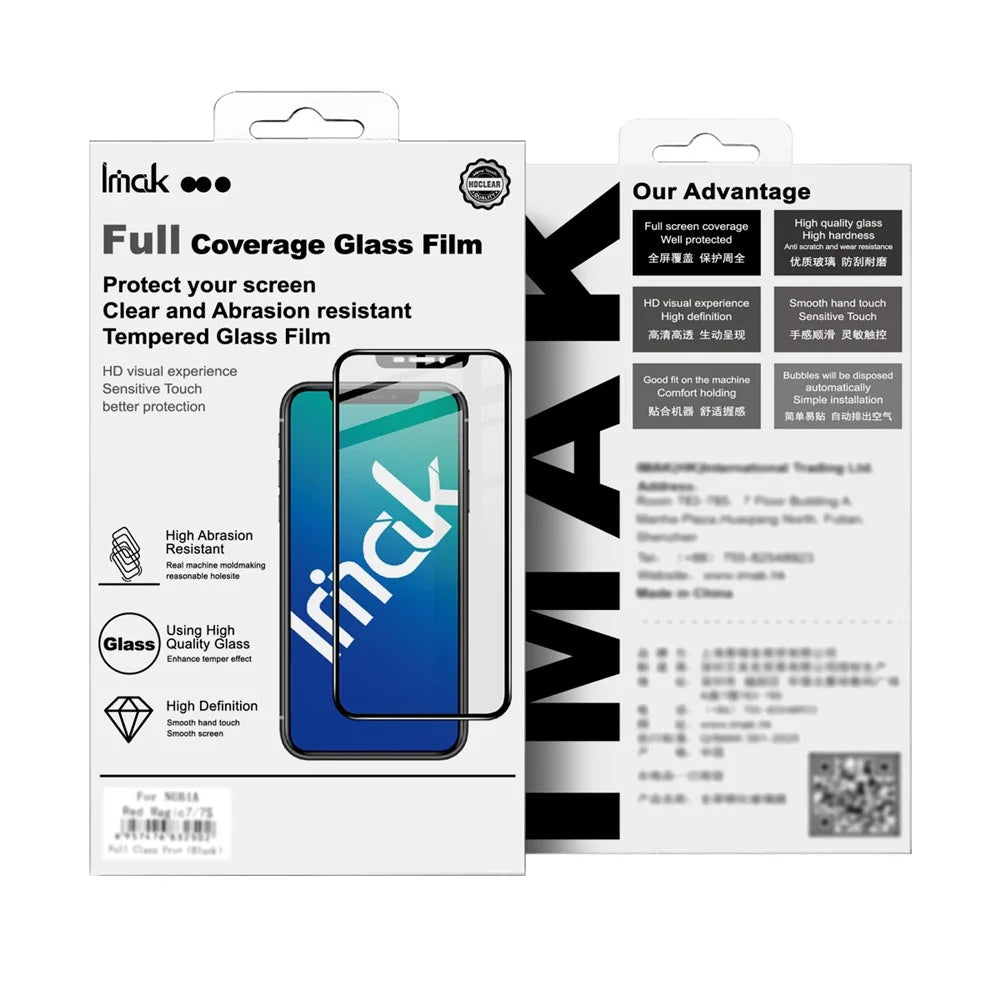 IMAK Pro+ Series For Honor X5c Plus 4G / X5c 4G Tempered Glass Full Screen Protector Sensitive Touch Film - 7