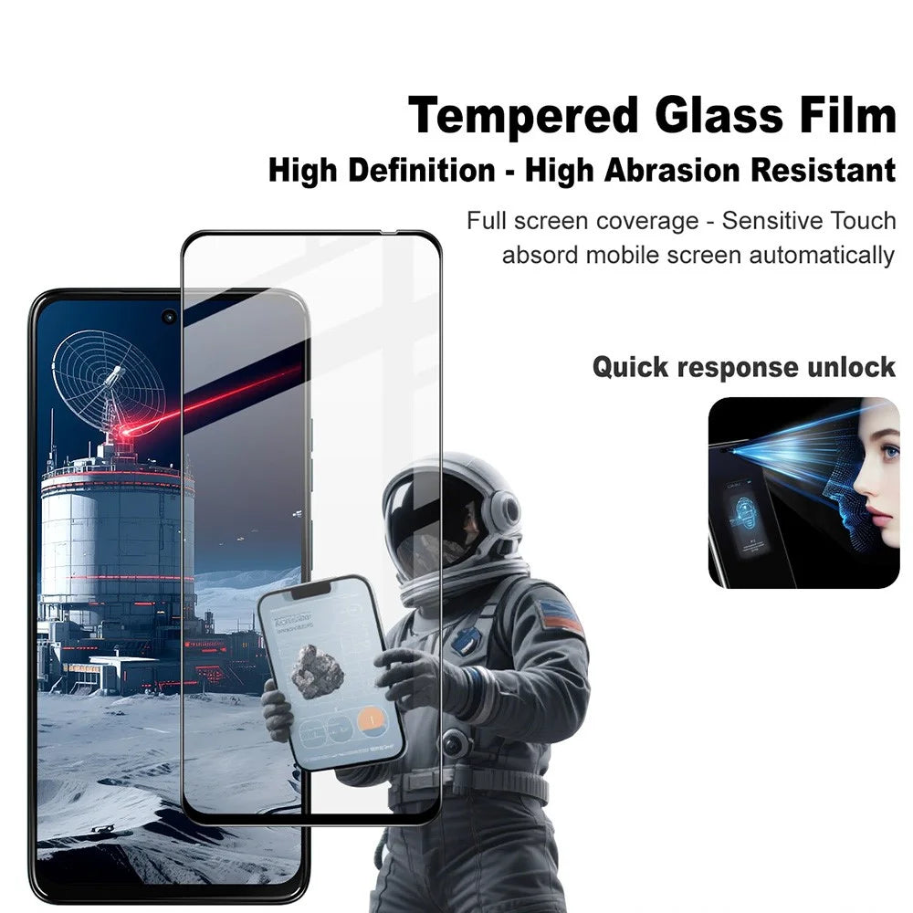 IMAK Pro+ Series For Motorola Moto G67 Power 5G / G57 Power 5G Tempered Glass Full Screen Protector Sensitive Touch Film - 2