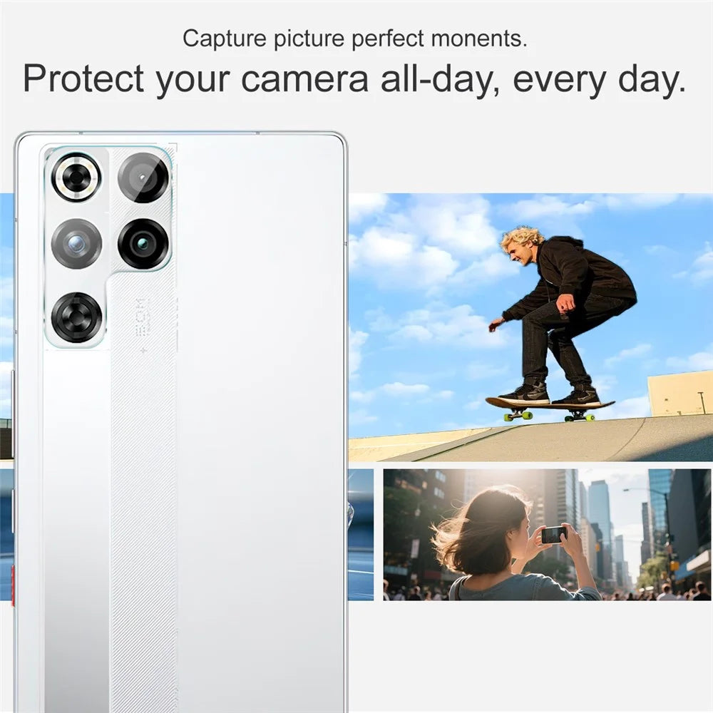 IMAK For ZTE nubia RedMagic 11S Pro+ 5G / 11S Pro 5G / 11 Pro 5G / 11 Pro+ 5G Full Coverage Camera Lens Protector Slim Tempered Glass Lens Film - 4
