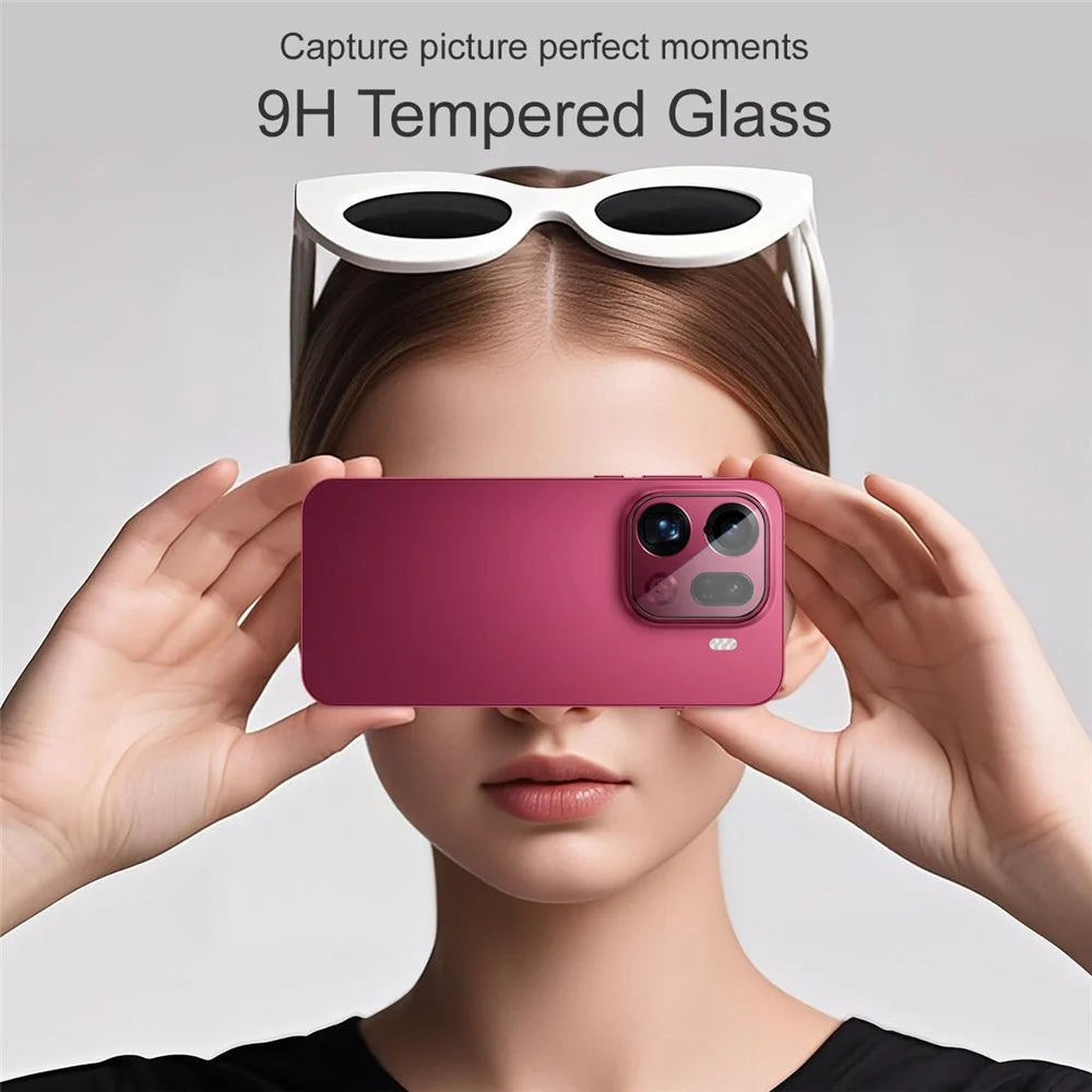 IMAK For Oppo Find X9 Pro 5G Camera Lens Protector Tempered Glass Full Cover Lens Film with Self Positioning Frame - 4