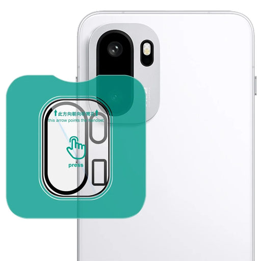 IMAK For OnePlus Ace 6 5G Camera Lens Protector Tempered Glass Full Cover Lens Film with Self Positioning Frame - 1