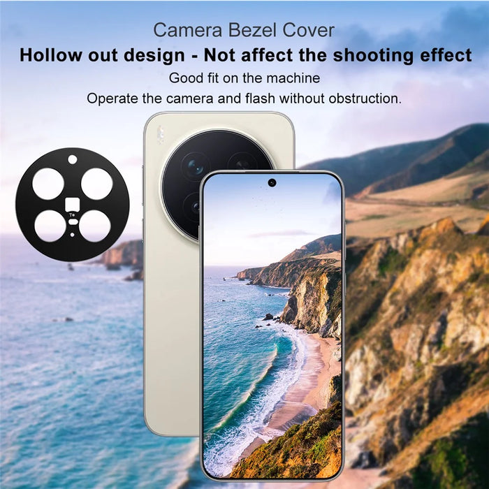 IMAK For vivo X300 Pro 5G Metal Camera Lens Protector Lens Protective Cover - 5