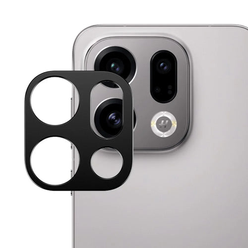 IMAK For Oppo Find X9 5G Metal Camera Lens Protector Lens Protective Cover - Black - 1