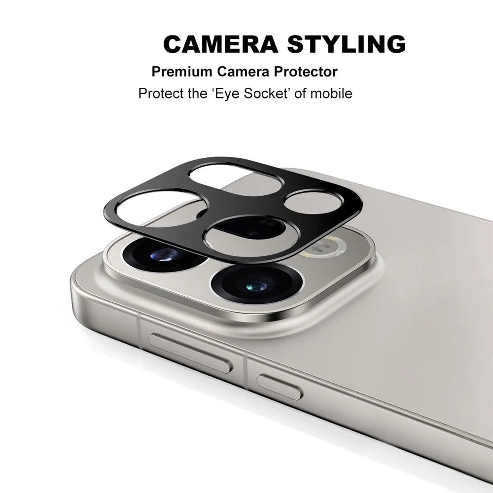 IMAK For Oppo Find X9 5G Metal Camera Lens Protector Lens Protective Cover - Black - 2