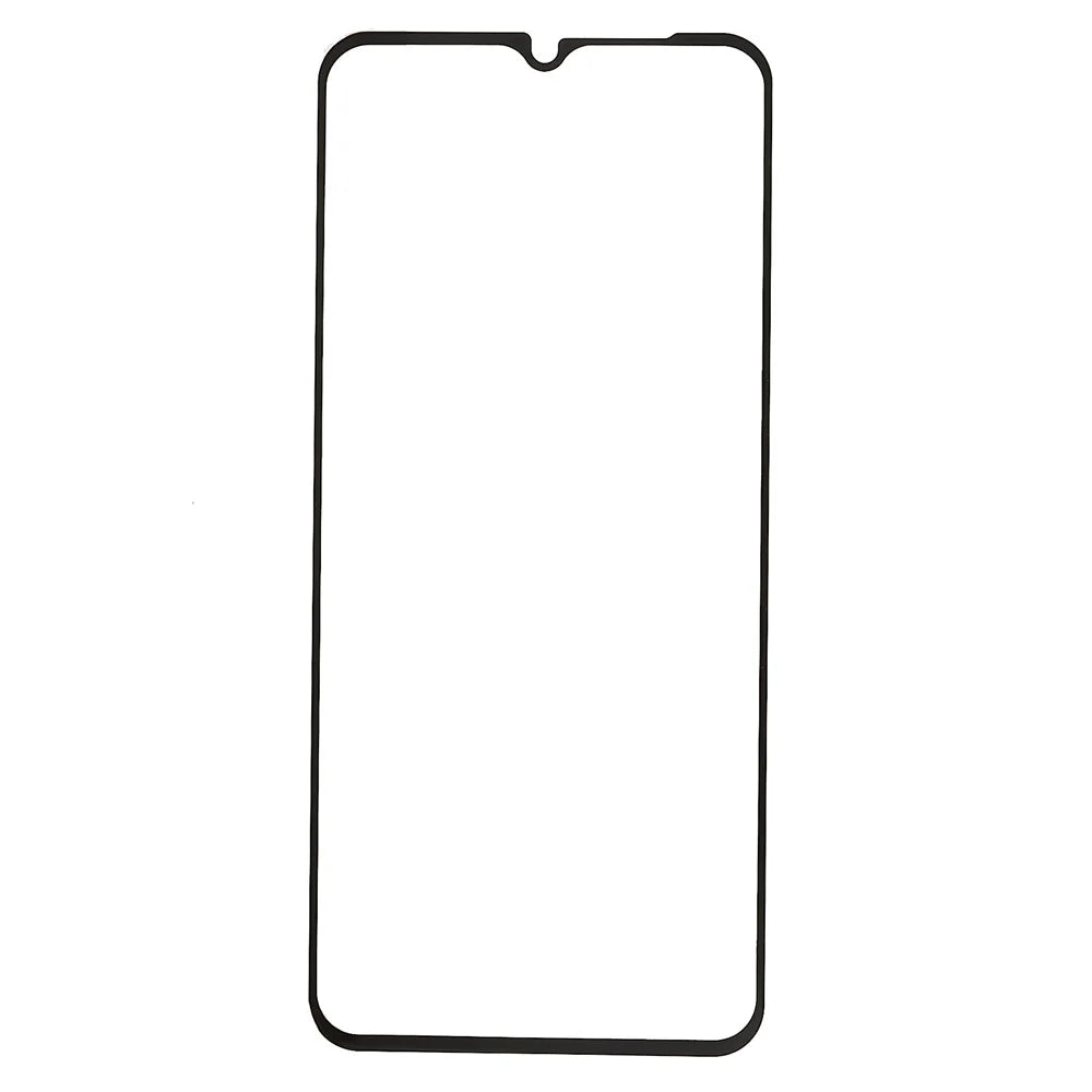 For Huawei nova Y61 4G Black Edge Silk Printing Tempered Glass Screen Protector HD Full Glue Anti-explosion Film - 2