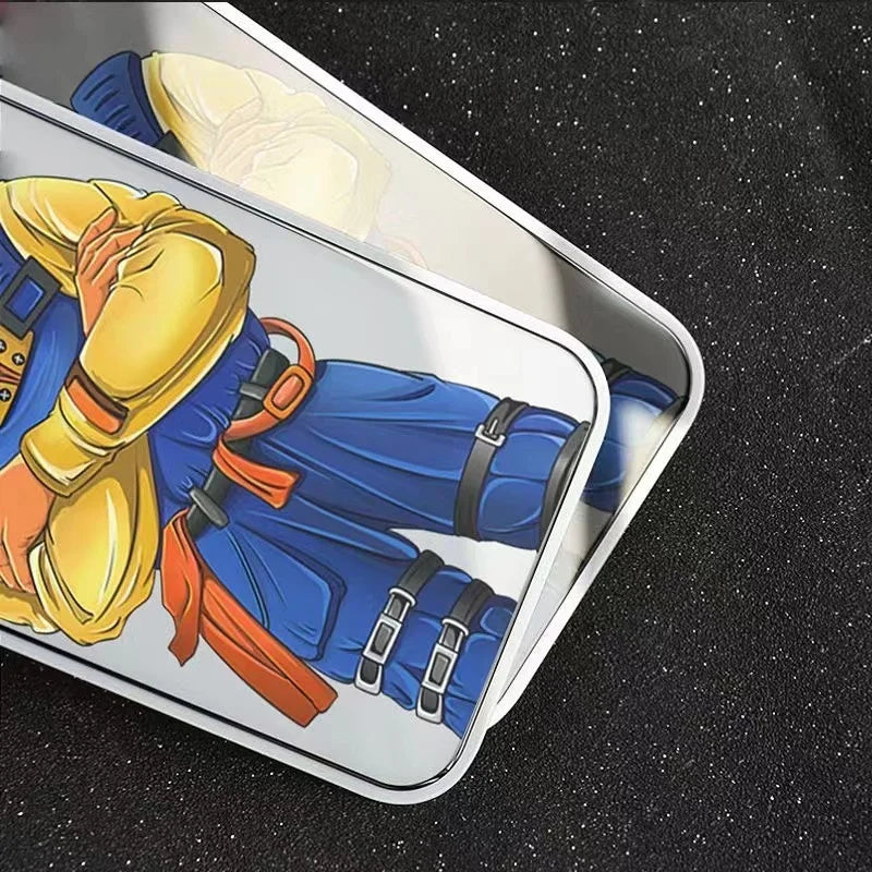 For Samsung Galaxy S23 10Pcs Full Screen Protector 3D Arc 120C Anti-Static Silk Printing High Aluminium-silicon Glass Film - As Shown - 7