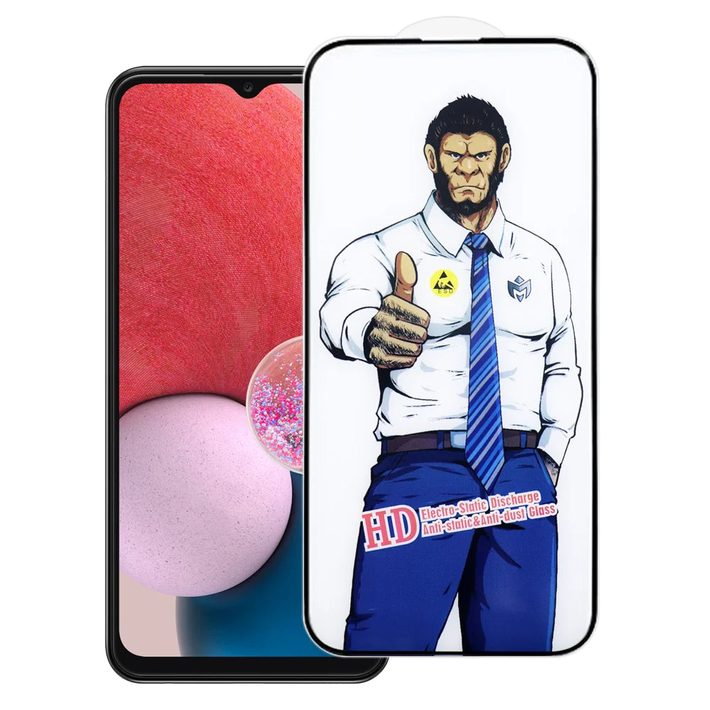 For Samsung Galaxy A13 4G Full Screen Protector Anti-explosion HD Clear High Aluminium-silicon Glass Film - As Shown - 1