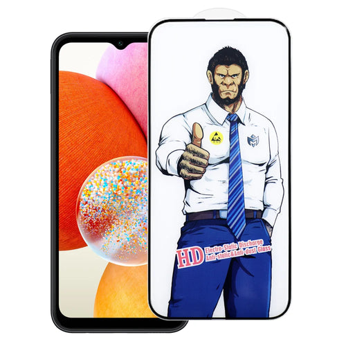 For Samsung Galaxy A14 4G Full Screen Protector Anti-explosion HD Clear High Aluminium-silicon Glass Film - As Shown - 1