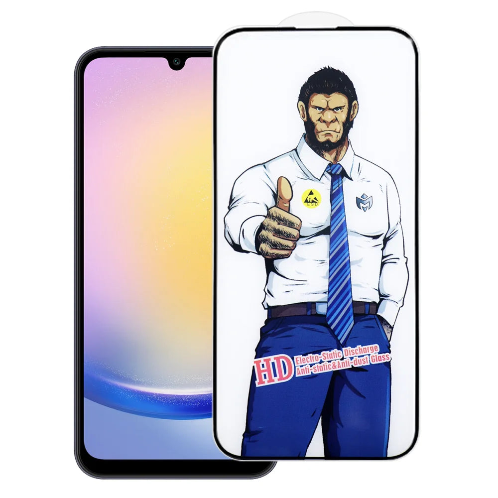 For Samsung Galaxy A25 5G (Global) (161mm) Full Screen Protector Anti-explosion HD Clear High Aluminium-silicon Glass Film - As Shown - 1