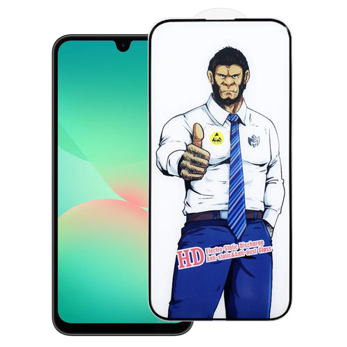 For Samsung Galaxy A26 5G Full Screen Protector Anti-explosion HD Clear High Aluminium-silicon Glass Film - As Shown - 1