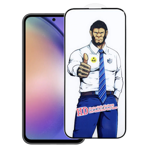 For Samsung Galaxy A54 5G Full Screen Protector Anti-explosion HD Clear High Aluminium-silicon Glass Film - As Shown - 1