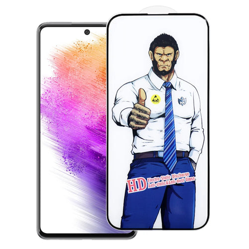 For Samsung Galaxy A73 5G Full Screen Protector Anti-explosion HD Clear High Aluminium-silicon Glass Film - As Shown - 1