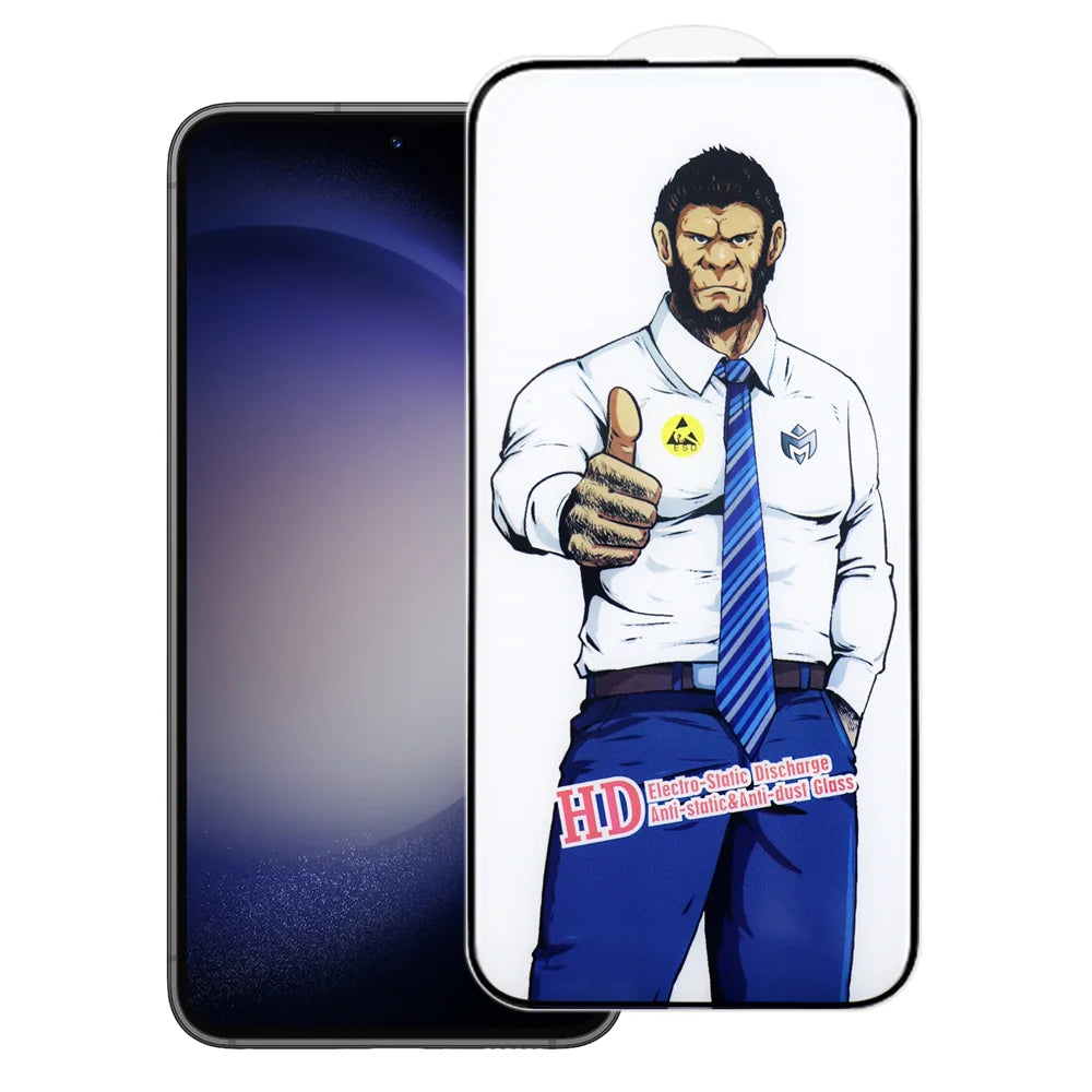 For Samsung Galaxy S23 Full Screen Protector Anti-explosion HD Clear High Aluminium-silicon Glass Film - As Shown - 1
