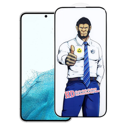 For Samsung Galaxy S22+ 5G Full Screen Protector Anti-explosion HD Clear High Aluminium-silicon Glass Film - As Shown - 1