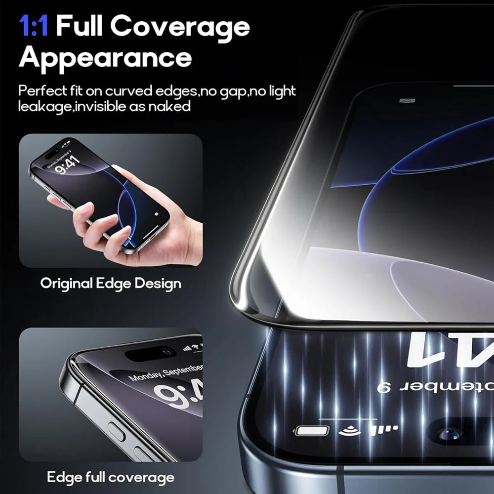 For Samsung Galaxy S24+ Full Screen Protector Anti-explosion HD Clear High Aluminium-silicon Glass Film - As Shown - 2