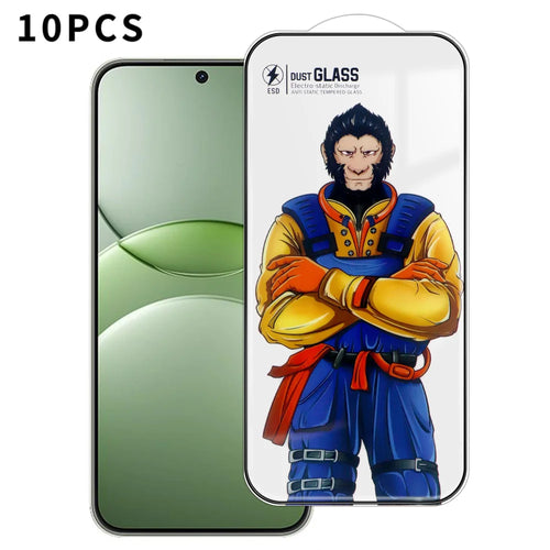 For Huawei nova 13 5G 10Pcs Full Screen Protector 3D Arc 120C Anti-Static Silk Printing High Aluminium-silicon Glass Film - As Shown - 1