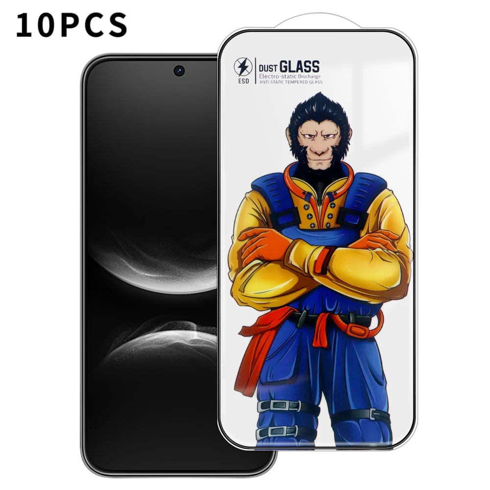For Huawei nova 14 5G 10Pcs Full Screen Protector 3D Arc 120C Anti-Static Silk Printing High Aluminium-silicon Glass Film - As Shown - 1
