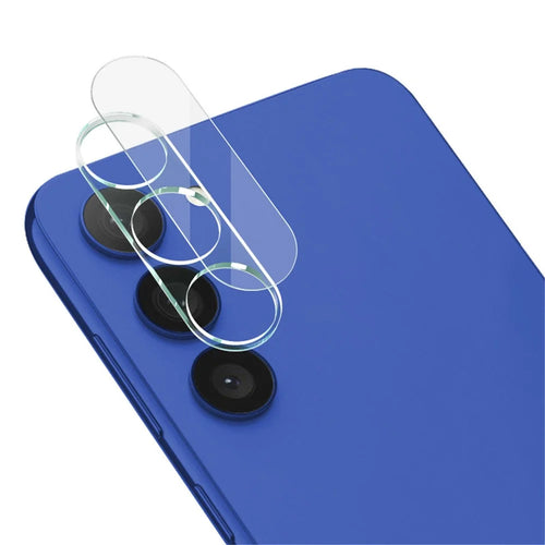 IMAK Anti-scratch Ultra Clear Camera Lens Protector for Samsung Galaxy S23 / S23+, Integrated Tempered Glass Lens Film + Acrylic Lens Cap - 1