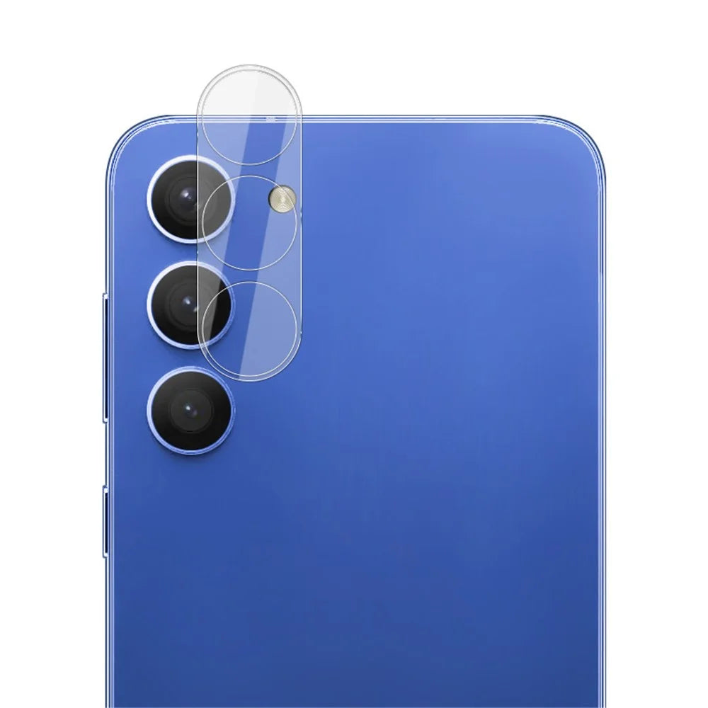 IMAK Anti-scratch Ultra Clear Camera Lens Protector for Samsung Galaxy S23 / S23+, Integrated Tempered Glass Lens Film + Acrylic Lens Cap - 6