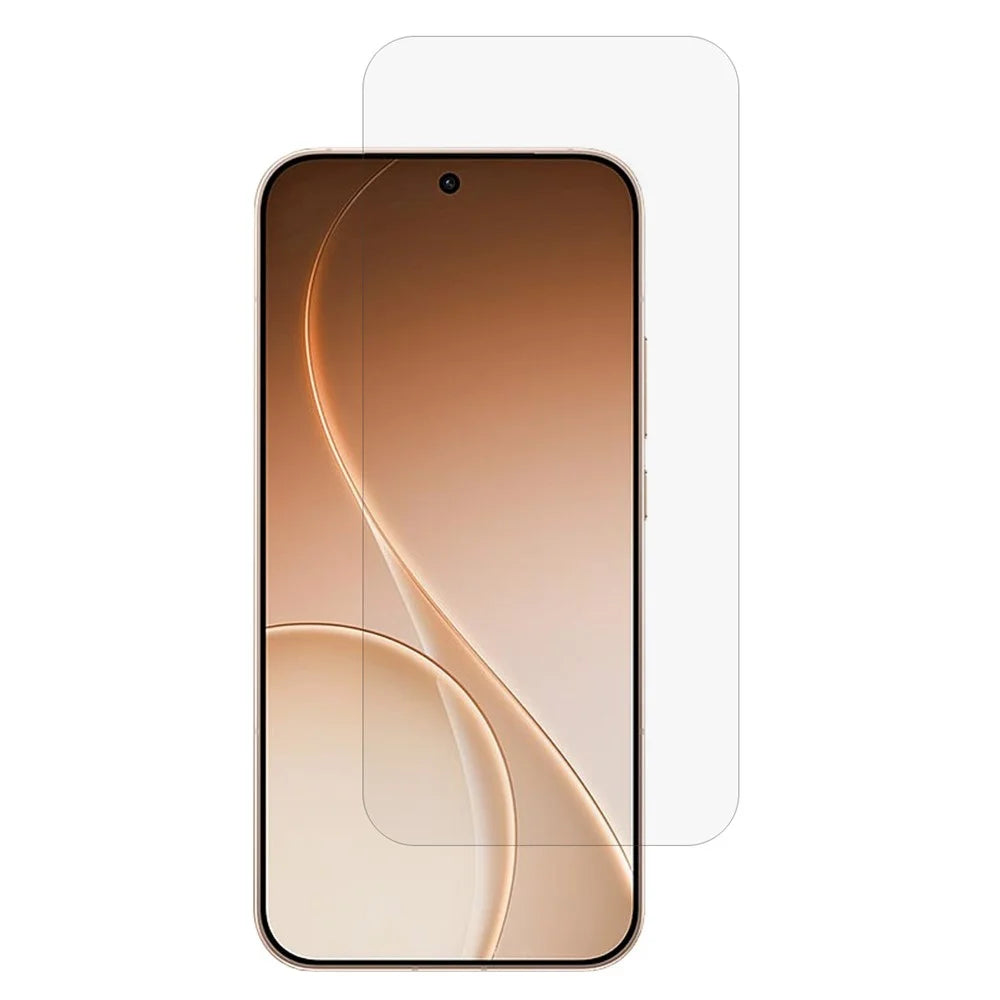 For Oppo Reno15 Pro Max 5G (Global) / Reno15 Pro 5G (China) Screen Protector 0.3mm Arc Edge Ultra Clear Tempered Glass Film, Not Complete Coverage - 1