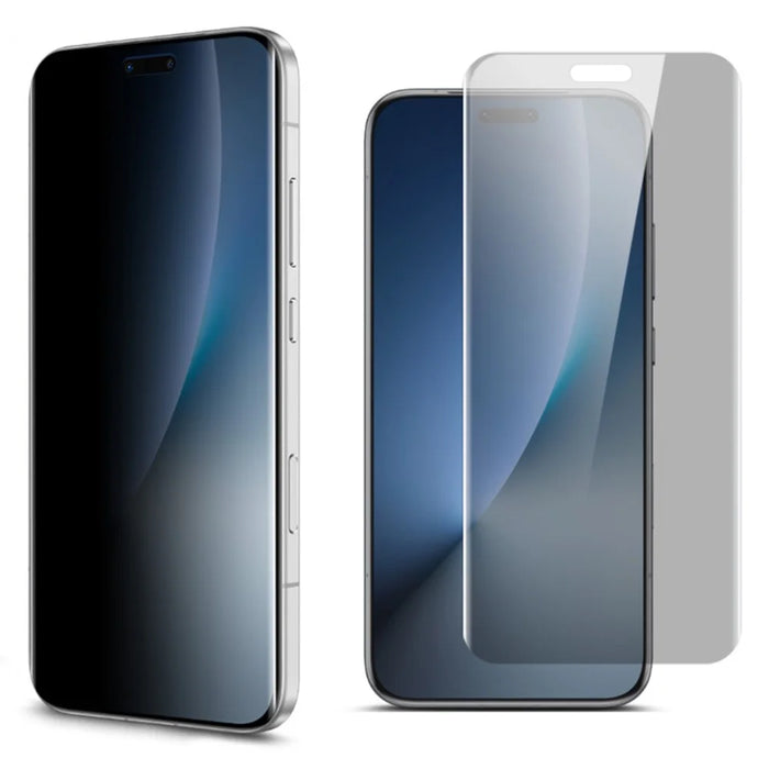 IMAK Privacy Hydrogel Film III for Honor Magic8 Pro 5G Anti-Spy Soft TPU Full Screen Protector (Fingerprint Unlock) - 1