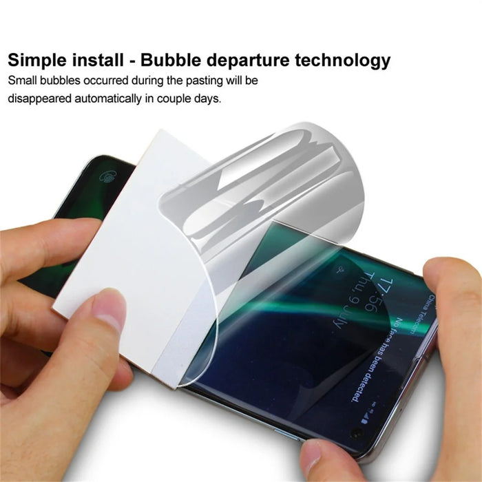 IMAK Privacy Hydrogel Film III for Honor Magic8 Pro 5G Anti-Spy Soft TPU Full Screen Protector (Fingerprint Unlock) - 7