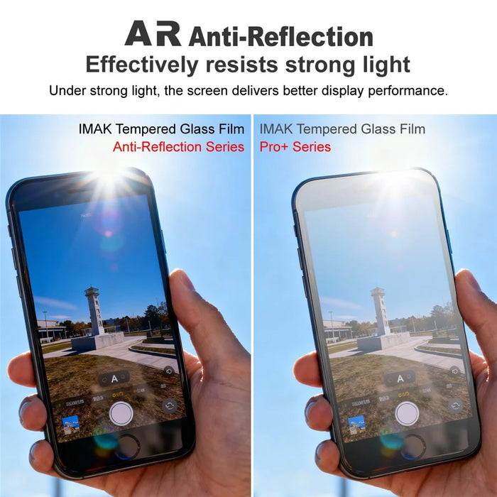 IMAK AR Anti Reflective Series For iPhone Air Screen Protector Full Coverage Ultra Clear Tempered Glass Film - 4