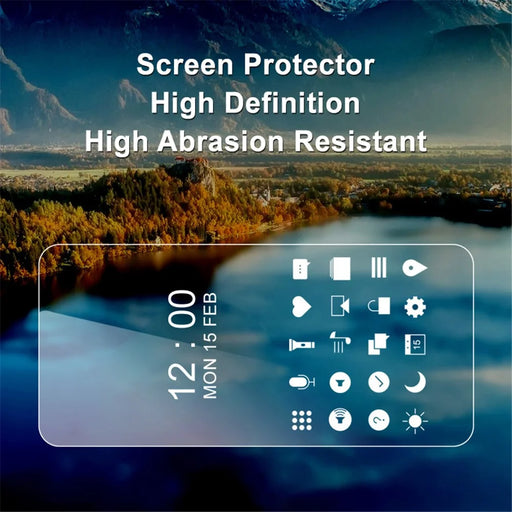 IMAK ARM Series Soft TPU Screen Protector (Not Complete Covering) for Samsung Galaxy S22+ 5G / S23+ , Sensitive Touch Anti-explosion Screen Film - 2