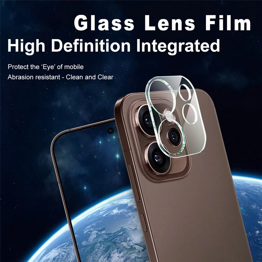 IMAK For Oppo Reno15 Pro 5G (Global) / Reno15 5G (China) Tempered Glass Full Cover Camera Lens Protector + Acrylic Lens Cap - 2