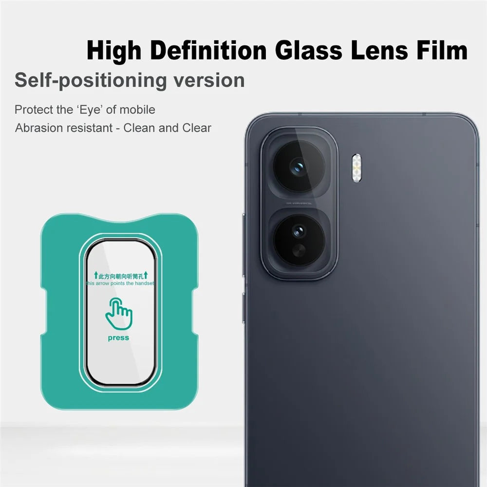IMAK For vivo iQOO Neo11 5G Camera Lens Protector Tempered Glass Full Cover Lens Film with Self Positioning Frame - 3