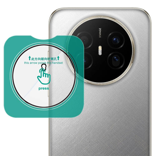 IMAK For Huawei Mate 70 Air Camera Lens Protector Tempered Glass Full Cover Lens Film with Self Positioning Frame - 1