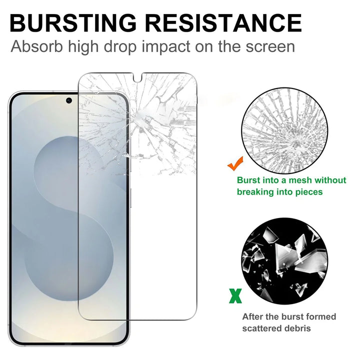 For Samsung Galaxy S26+ Screen Protector 2.5D HD Tempered Glass Film (Not Complete Coverage) - 4