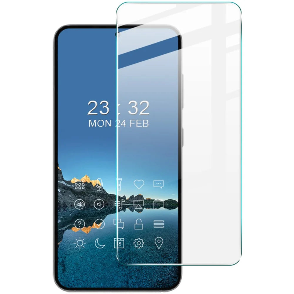 IMAK H Series for Samsung Galaxy S22 5G / S23 Tempered Glass Film Shatter-proof Sensitive Touch Ultra Clear Phone Screen Protector - 1