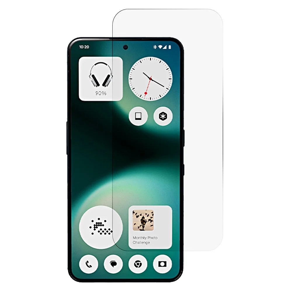 For Nothing Phone (3a) Lite 5G Screen Protector Full Glue High Aluminium Silicon Glass Film 2.5D Arc Edge - 1