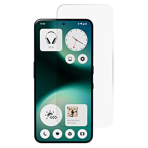 For Nothing Phone (3a) Lite 5G Screen Protector Full Glue High Aluminium Silicon Glass Film 2.5D Arc Edge - 1