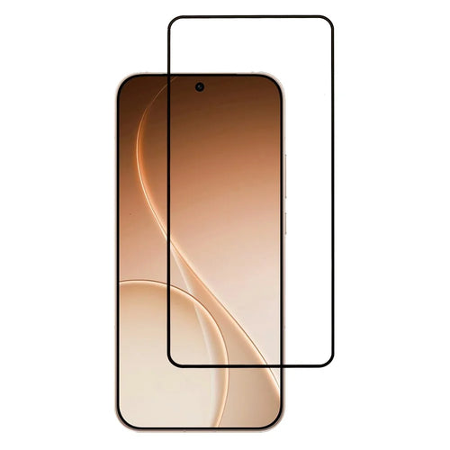 For Oppo Reno15 Pro Max 5G (Global) / Reno15 Pro 5G (China) Full Screen Protector Silk Printing Full Glue HD Clear High Aluminium-silicon Glass Screen Film - 1