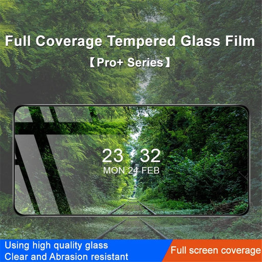 IMAK Pro+ Series Tempered Glass Screen Film for Samsung Galaxy S22 5G / S23 , Explosion-proof Anti-scratch Full Glue Full Screen Protector - 2