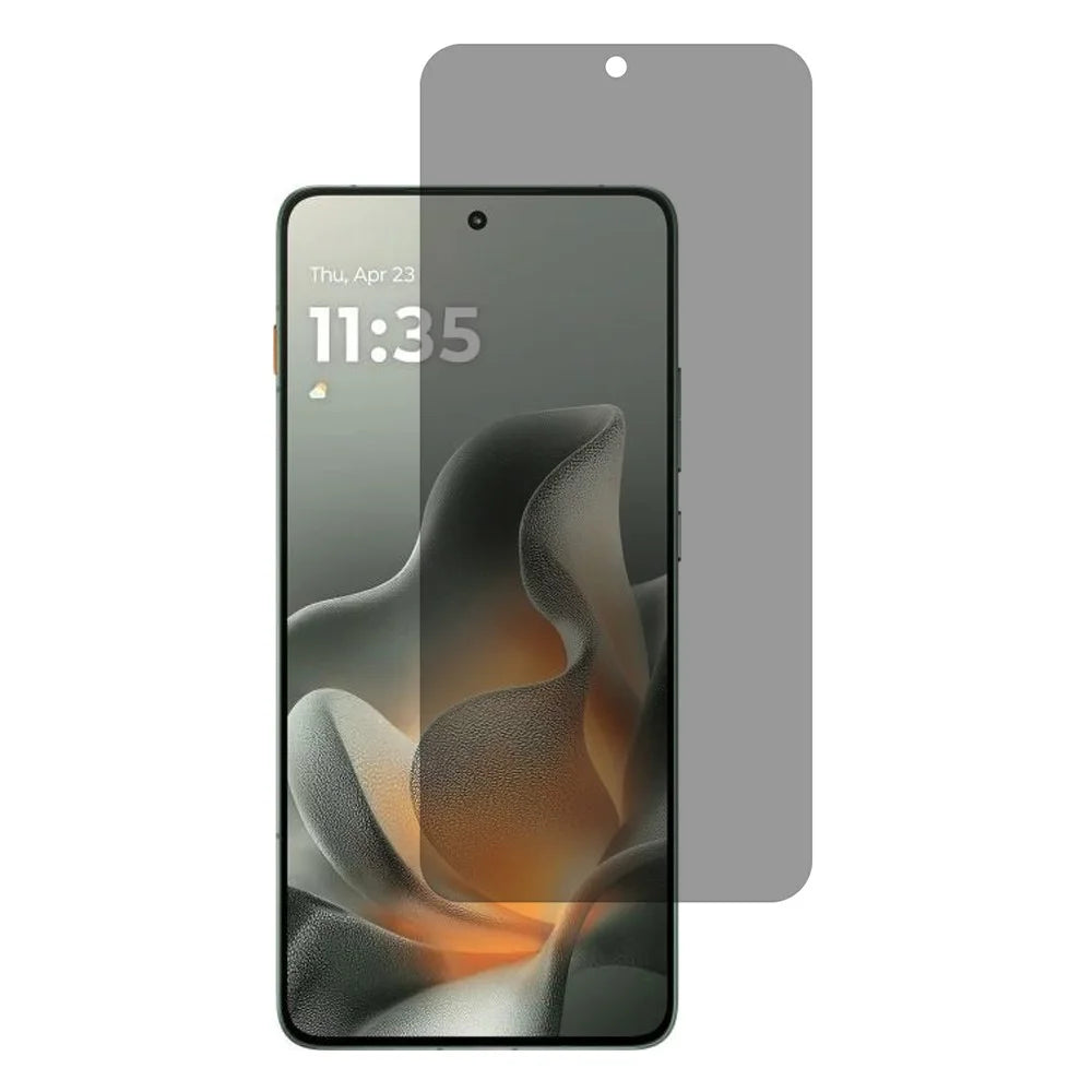 For Motorola Edge 70 5G / Moto X70 Air Anti Spy Privacy Full Screen Protector 2.5D Arc Edge Full Glue High Aluminium-silicon Glass Film (Fingerprint Unlock) - 1