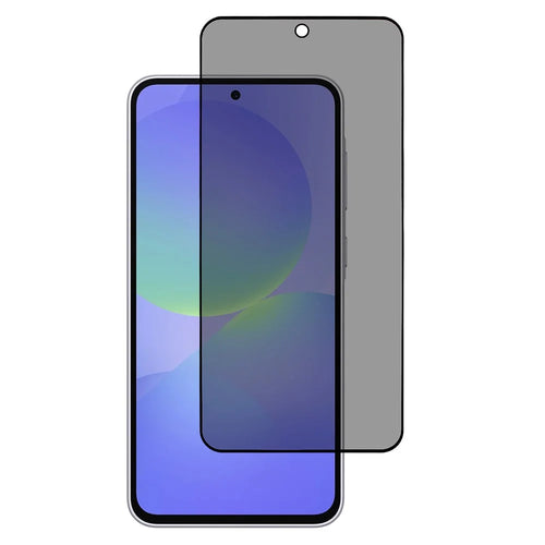 For Samsung Galaxy A37 5G / A57 5G Anti Spy Privacy Full Screen Protector 2.5D Arc Edge Full Glue High Aluminium-silicon Glass Film - 1