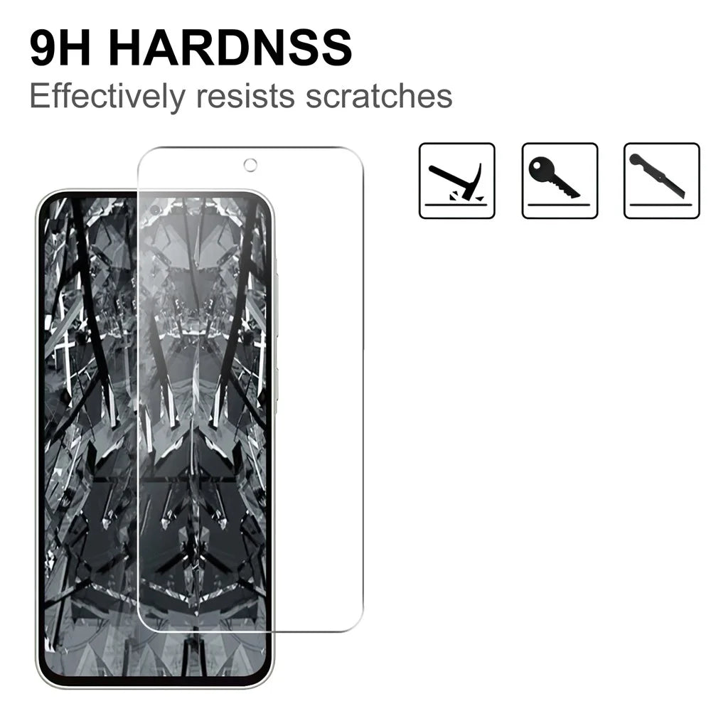 For Samsung Galaxy A57 5G Screen Protector 2.5D HD Tempered Glass Film (Not Complete Coverage) - 3