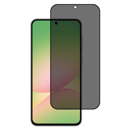 For Samsung Galaxy A57 5G Anti-Peep Tempered Glass Full Covering Silk Printing Screen Protector (No Fingerprint Unlock) - 1