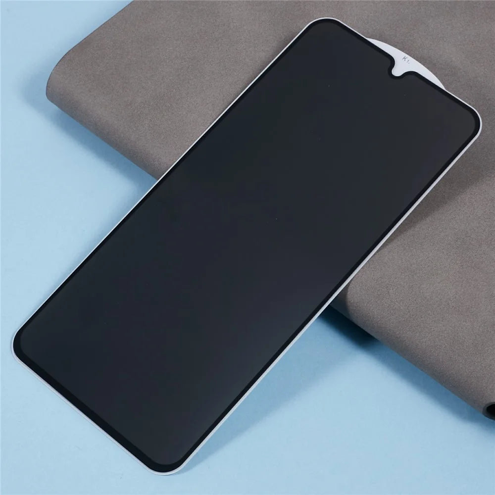For Samsung Galaxy A27 5G Anti-Peep Tempered Glass Full Covering Silk Printing Screen Protector (No Fingerprint Unlock) - 3