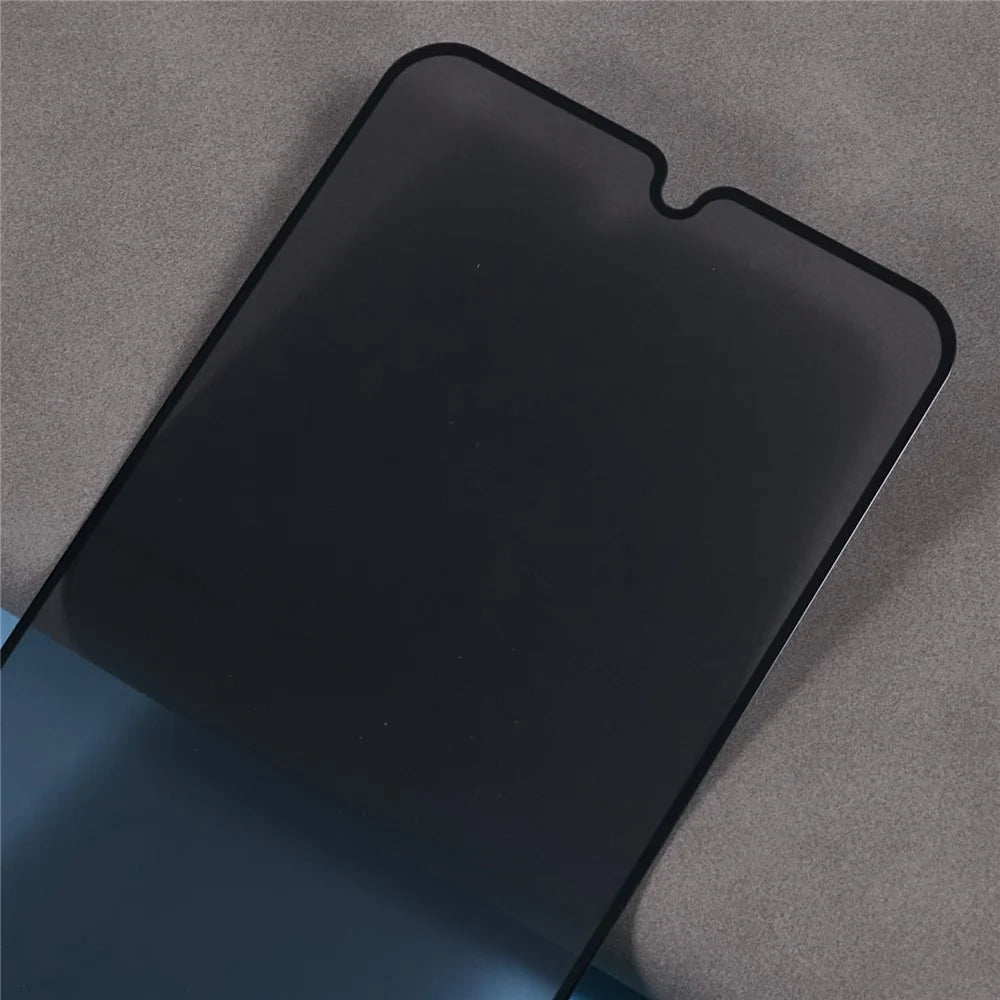For Samsung Galaxy A27 5G Anti-Peep Tempered Glass Full Covering Silk Printing Screen Protector (No Fingerprint Unlock) - 5