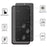 For Samsung Galaxy A37 5G Tempered Glass Screen Protector 2.5D Arc Edge Anti-Spy Film - 2
