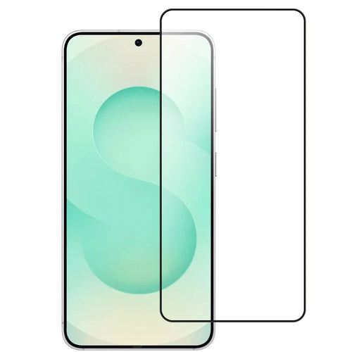 For Samsung Galaxy S26 AGC Tempered Glass with Black Edge Full Glue Full Coverage Screen Protector - 1
