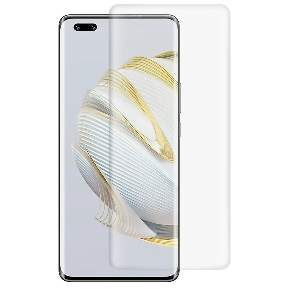 RURIHAI For Huawei nova 10 Pro 4G 3D UV Liquid Medium-aluminium-silicon Glass Screen Protector Full Coverage Anti-scratch Film - 1