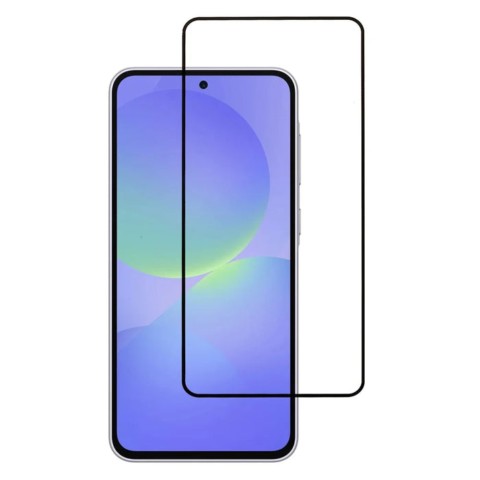 For Samsung Galaxy A37 5G Screen Protector Silk Printing Full Glue Full Coverage Tempered Glass Screen Film - 1