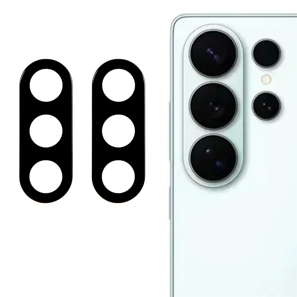 2Pcs For Samsung Galaxy S26 Ultra Camera Lens Protector Silk Printing Lens Film 3D Arc Edge - 1