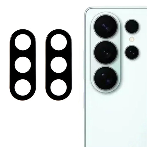 2Pcs For Samsung Galaxy S26 Ultra Camera Lens Protector Silk Printing Lens Film 3D Arc Edge - 1