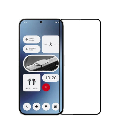 PINWUYO For Nothing Phone (3a) Lite 5G Tempered Glass Film  JK Series-2 9H Full Screen Protector - Black - 1